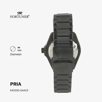 Fortuner Jam Tangan Analog Pria Water Resistant Rantai Hurley