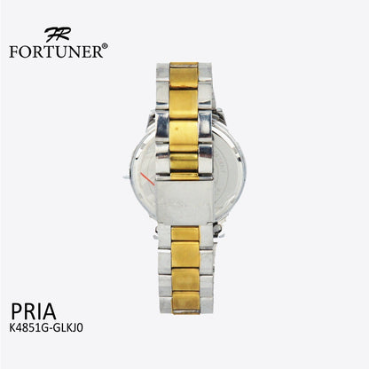 Fortuner Jam Tangan Analog Pria Water Resistant Rantai Dempsey