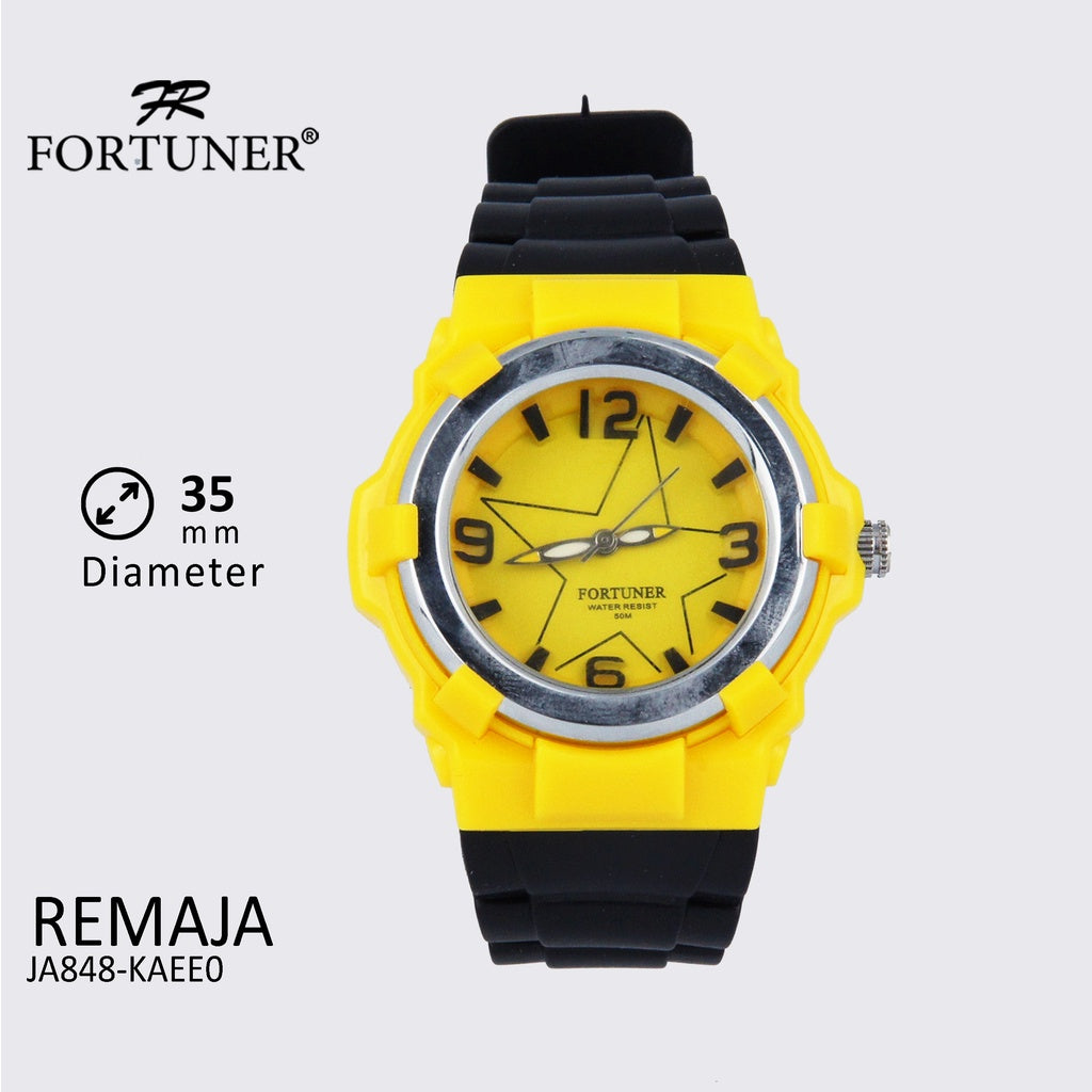 Fortuner Jam Tangan Remaja Analog Water Resist Alaynna