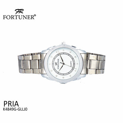 Fortuner Jam Tangan Analog Pria Water Resistant Rantai Deniz