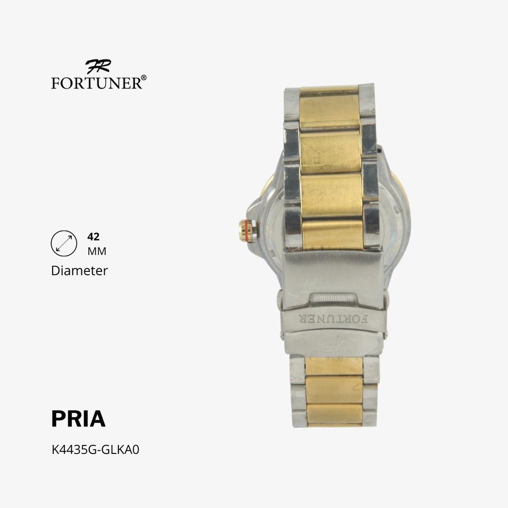 Fortuner Jam Tangan Analog Pria Water Resistant Hewlett