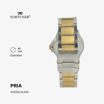 Fortuner Jam Tangan Analog Pria Water Resistant Hewlett