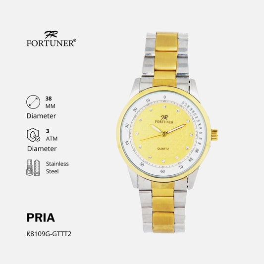 Fortuner Jam Tangan Analog Pria Water Resistant Debonnair