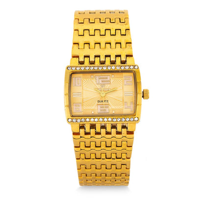 Fortuner Jam Tangan Analog Wanita Gold Water Resist Bethany