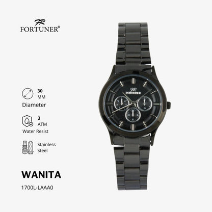 Fortuner Jam Tangan Wanita Analog Water Resistant Tabathia