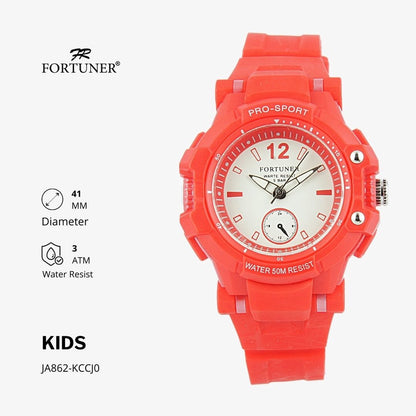 Fortuner Jam Tangan Anak Analog Water Resist Rubber Warna Arianna