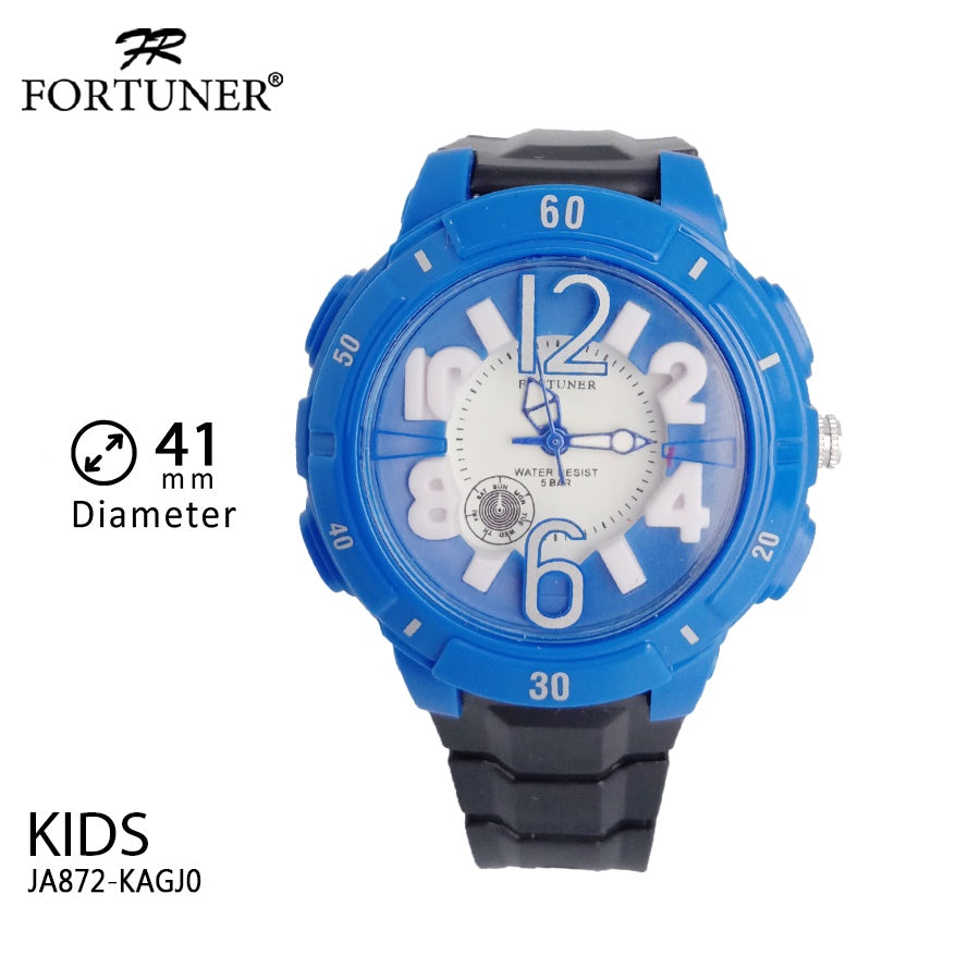 Fortuner Jam Tangan Anak Analog Water Resist Karet Kosma