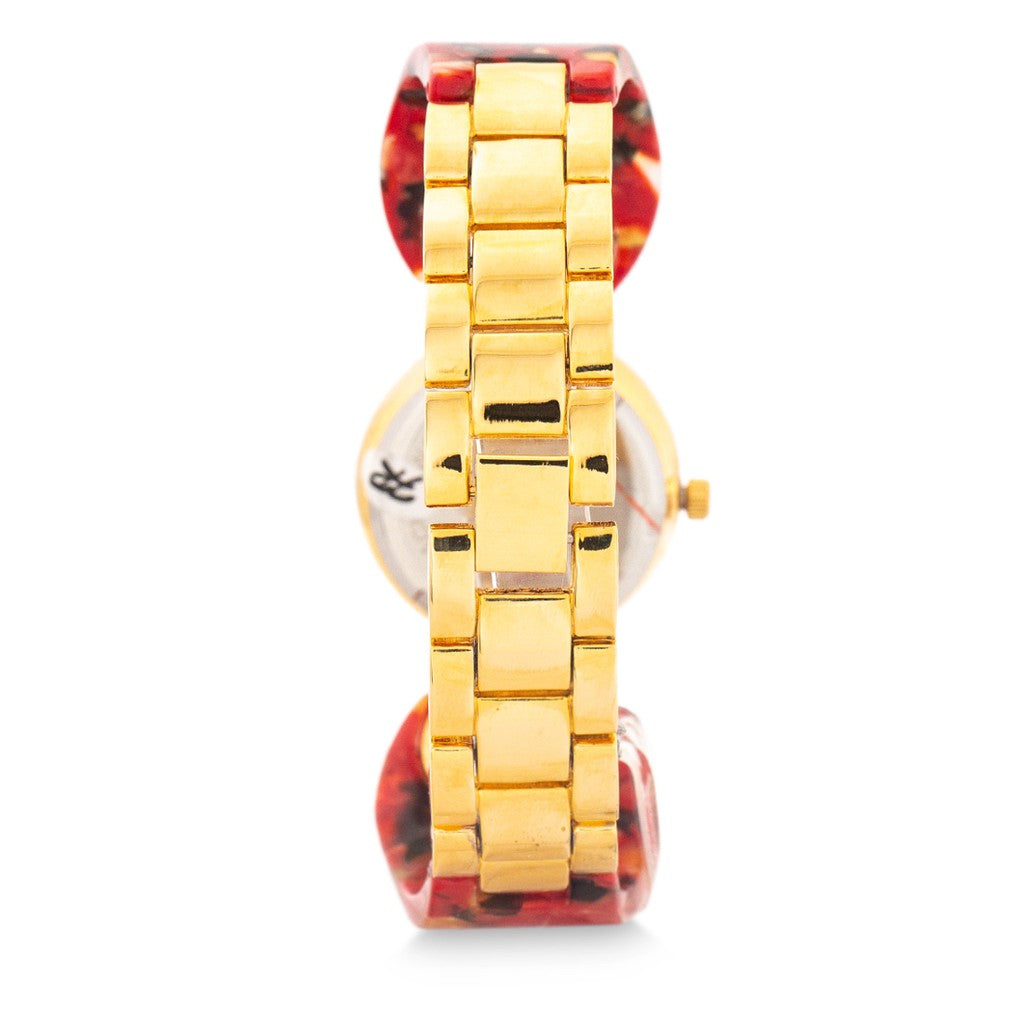 Fortuner Jam Tangan Analog Wanita Gold Water Resist Brigit