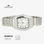 Fortuner Jam Tangan Fashion Analog Wanita Water Resistant Rantai Yevka