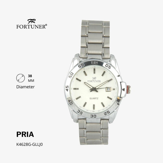 Fortuner Jam Tangan Analog Pria Water Resistant Rantai Iago