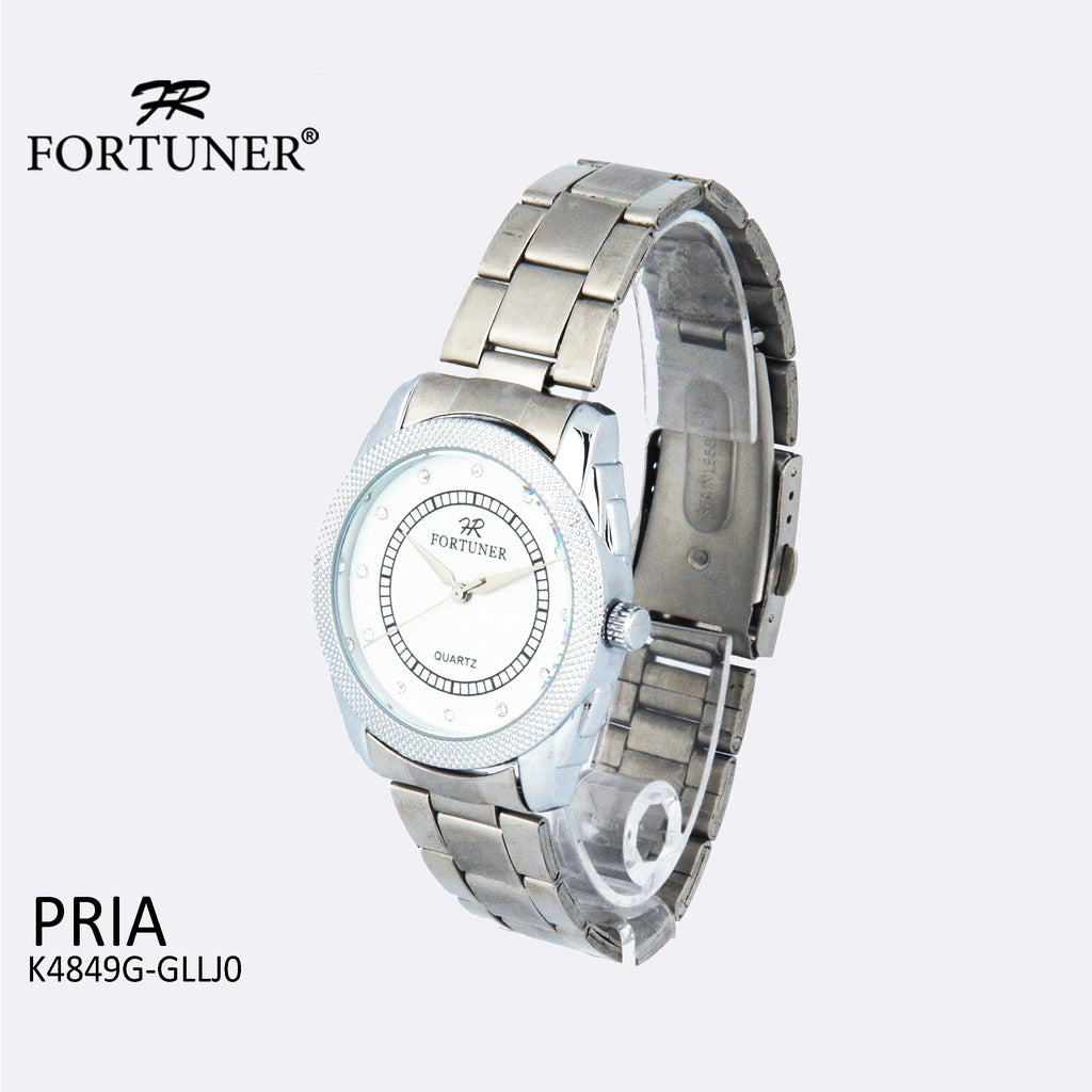 Fortuner Jam Tangan Analog Pria Water Resistant Rantai Deniz