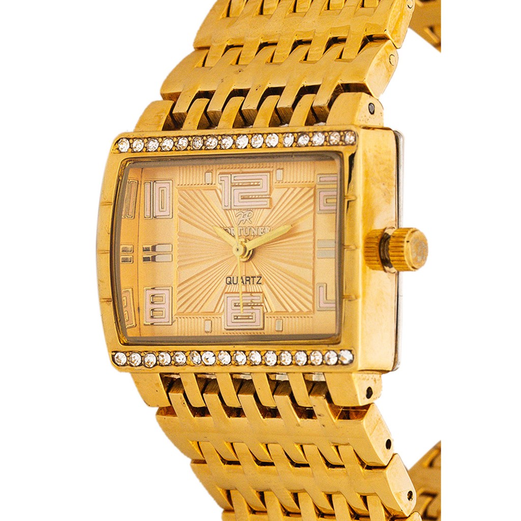 Fortuner Jam Tangan Analog Wanita Gold Water Resist Bethany