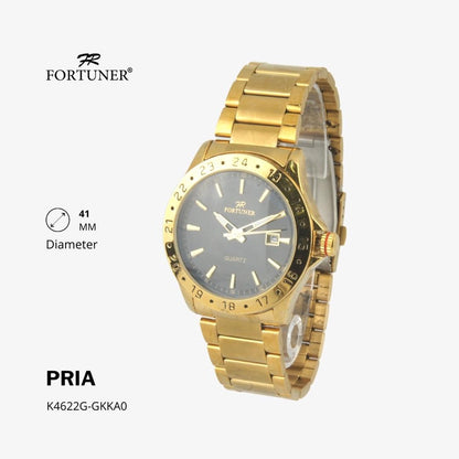 Fortuner Jam Tangan Analog Pria Water Resistant Hasani