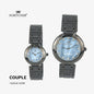 Fortuner Arloji Couple Jam Tangan Analog Water Resistant Kombi Raynell