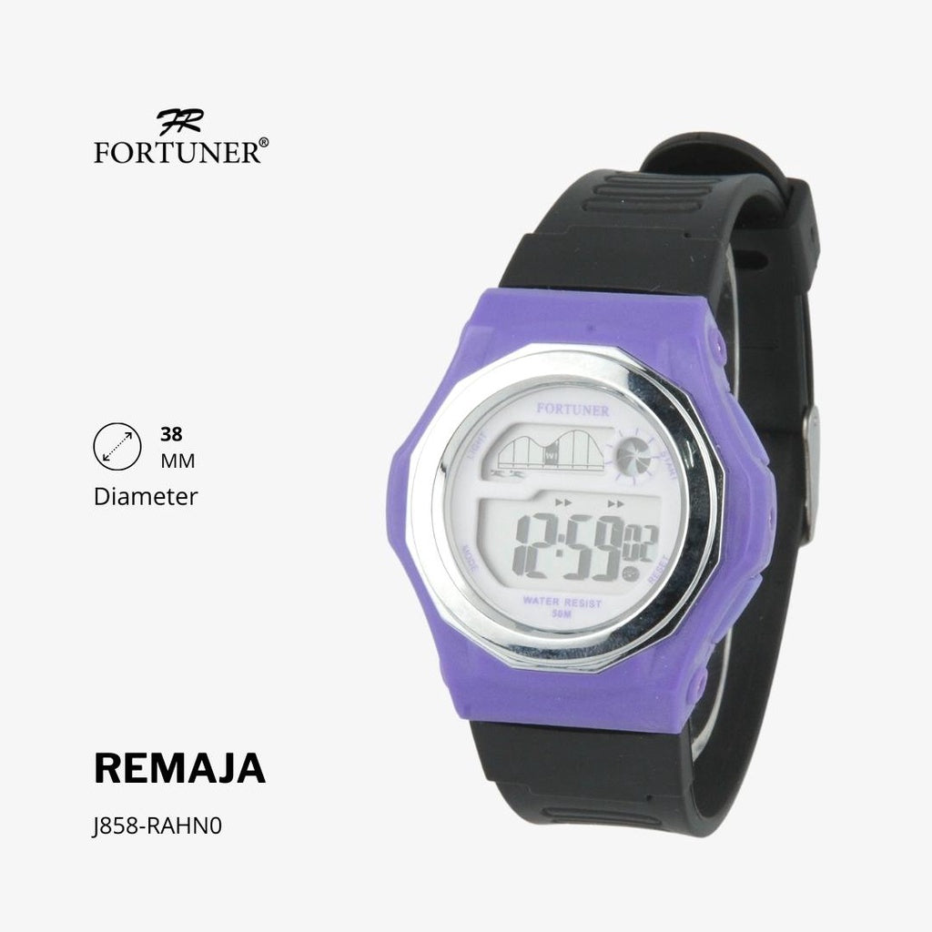 Fortuner Jam Tangan Remaja Digital Water Resist Neille