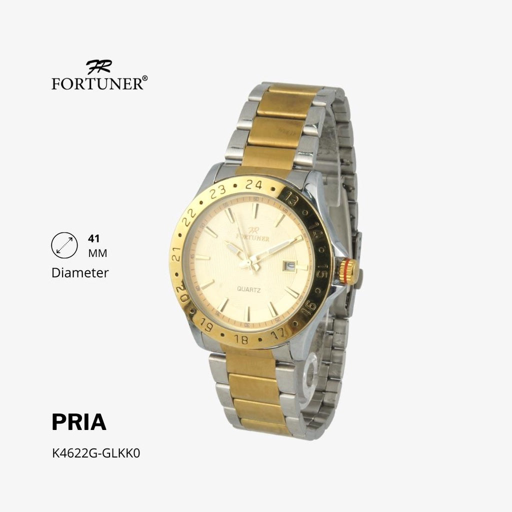 Fortuner Jam Tangan Analog Pria Water Resistant Hasani