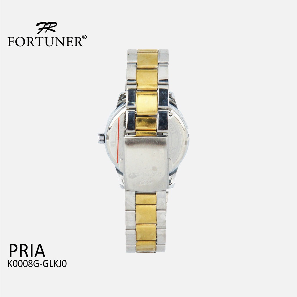 Fortuner Jam Tangan Analog Pria Water Resistant Rantai Dougal