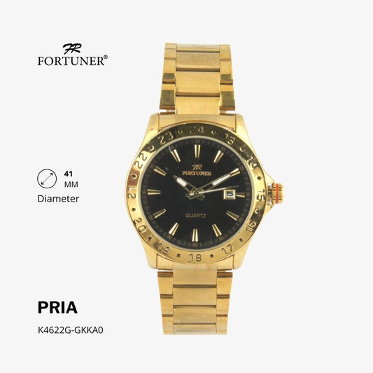 Fortuner Jam Tangan Analog Pria Water Resistant Hasani