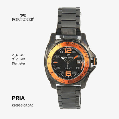 Fortuner Jam Tangan Rantai Pria Original Tahan Air Hunt