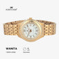 Fortuner Jam Tangan Fashion Analog Wanita Water Resistant Rantai Yesseca