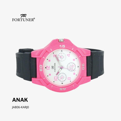 Jam Tangan Anak Analog Water Resistant Rubber Cacey