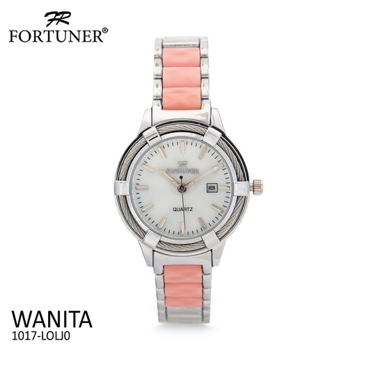 Fortuner Jam Tangan Wanita Stainless Steel Arloji Water Resist Chante