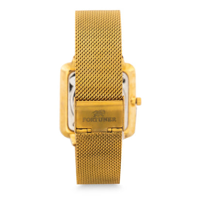 Fortuner Jam Tangan Analog Pria Gold Water Resistant Brian