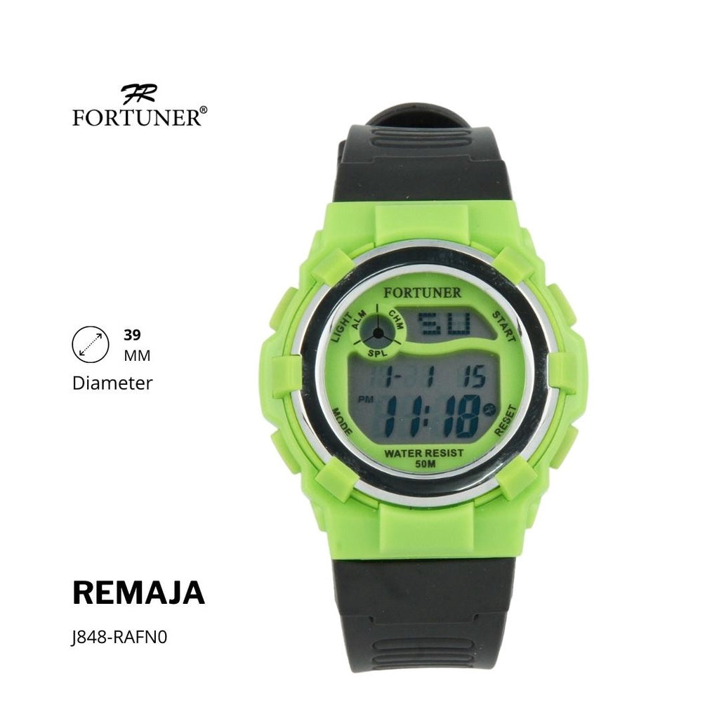 Fortuner Jam Tangan Remaja Digital Water Resist Fortney