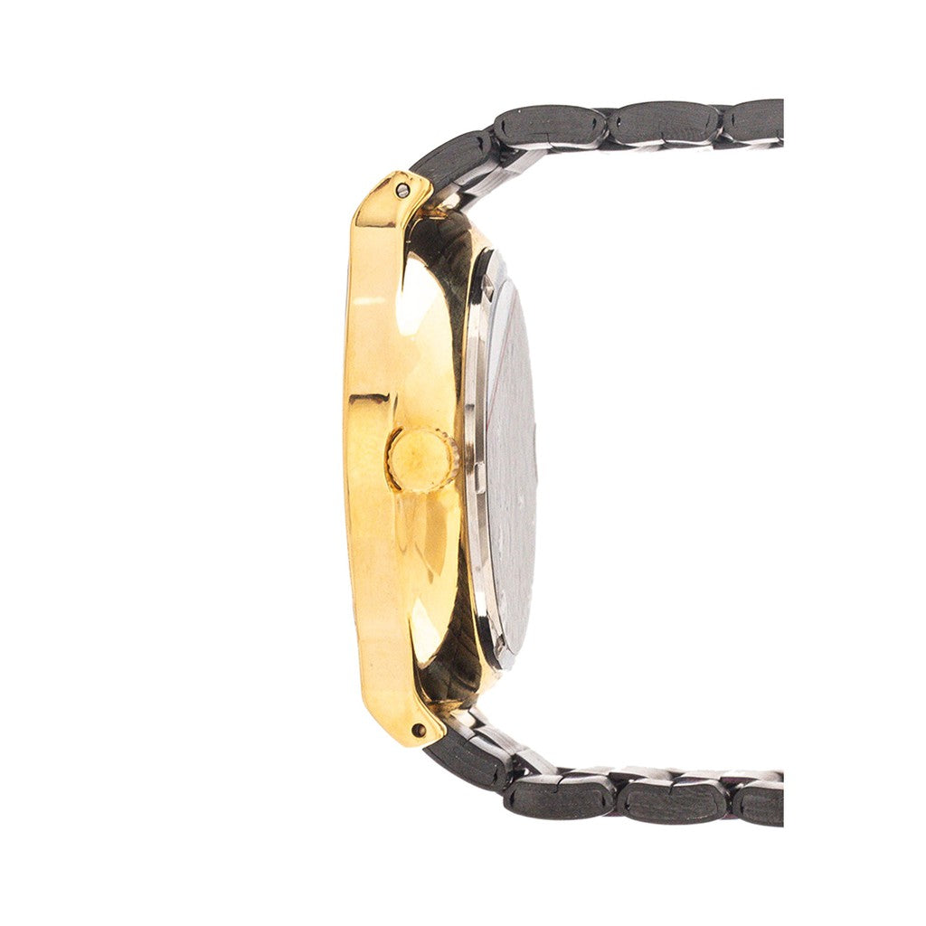 Fortuner Jam Tangan Pria Analog Black Gold Water Resistant Arnet