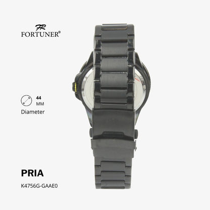 Fortuner Jam Tangan Analog Pria Water Resistant Rantai Hobert