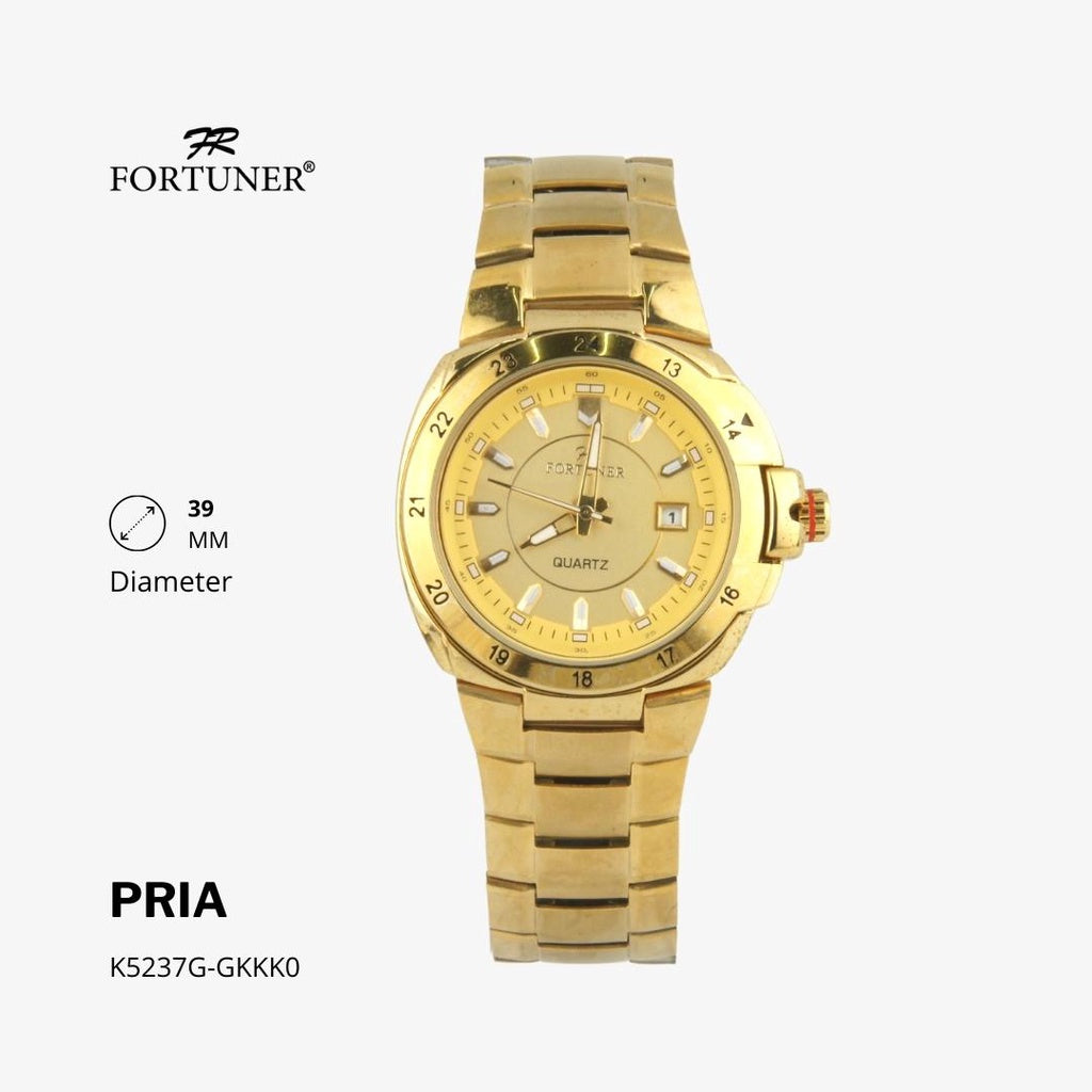 Fortuner Jam Tangan Analog Pria Water Resistant Hardwick