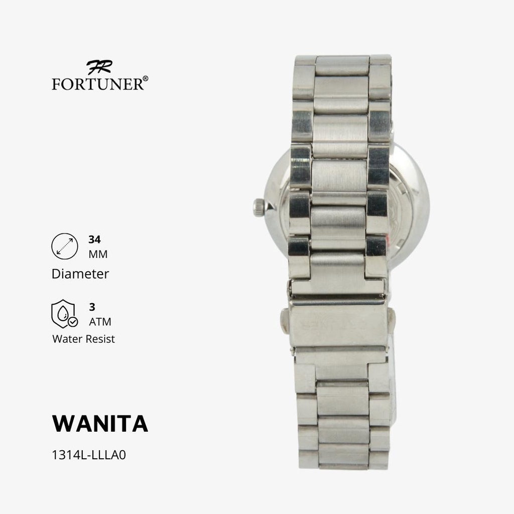 Fortuner Jam Tangan Analog Wanita Water Resistant Rantai Yolantha