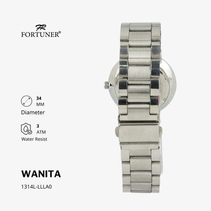 Fortuner Jam Tangan Analog Wanita Water Resistant Rantai Yolantha