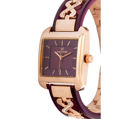 Fortuner Jam Tangan Analog Wanita Rosegold Water Resist Betsy