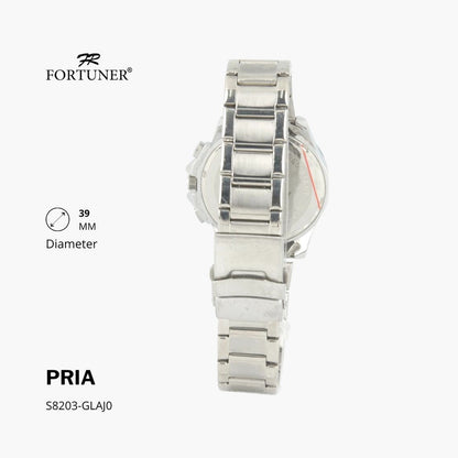 Fortuner Jam Tangan Analog Pria Chrono Water Resistant Ainsworth