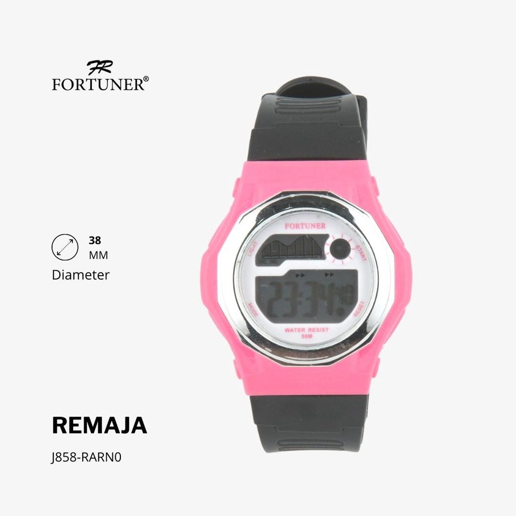 Fortuner Jam Tangan Remaja Digital Water Resist Neille