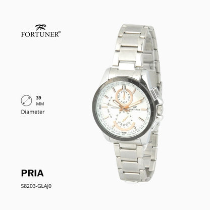 Fortuner Jam Tangan Analog Pria Chrono Water Resistant Ainsworth