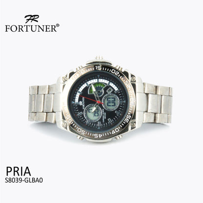 Fortuner Jam Tangan Digital Analog Pria Water Resistant Franklin