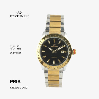 Fortuner Jam Tangan Analog Pria Water Resistant Hasani