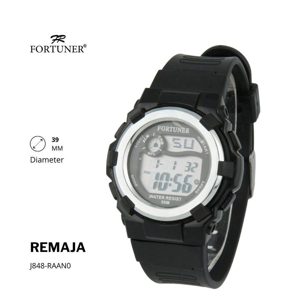 Fortuner Jam Tangan Remaja Digital Water Resist Fortney