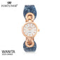 Fortuner Jam Tangan Analog Wanita Rosegold Water Resist Belia