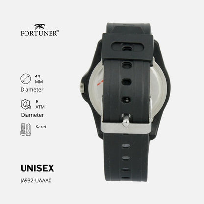 Fortuner Jam Tangan Analog Pria Wanita Water Resistant Sport Rubber Paisley