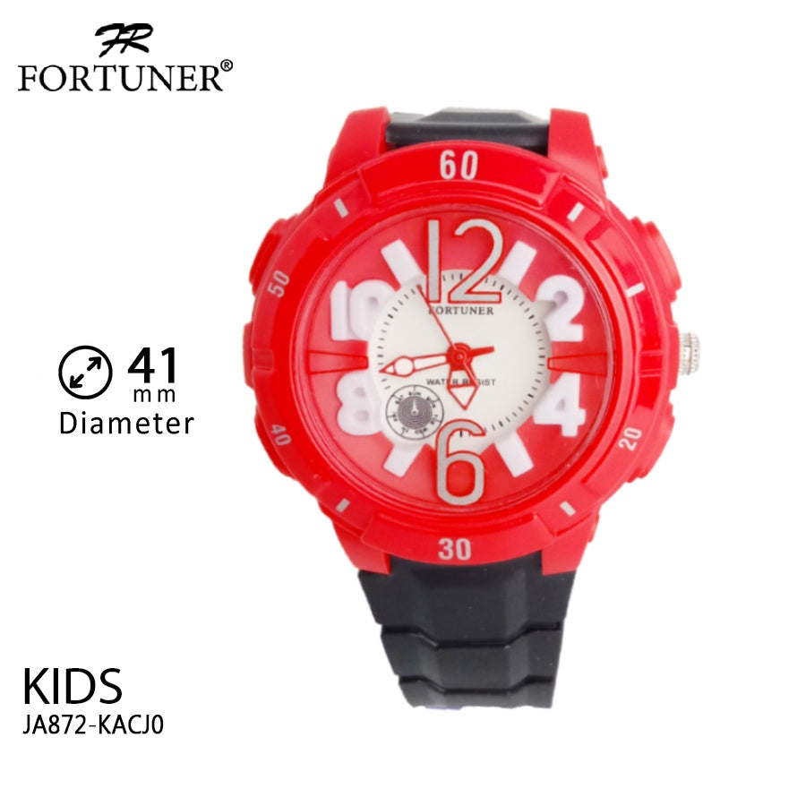 Fortuner Jam Tangan Anak Analog Water Resist Karet Kosma