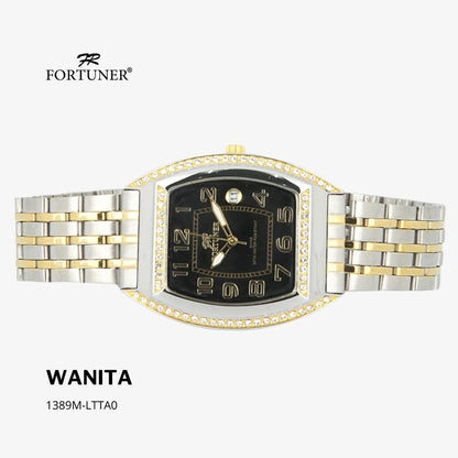 Fortuner Jam Tangan Fashion Analog Wanita Water Resistant Rantai Yevka