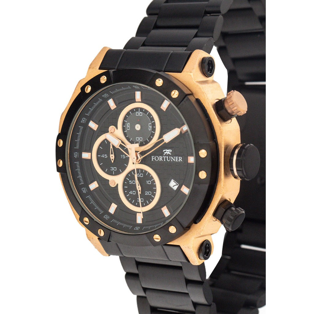 Fortuner Jam Tangan Analog Pria Chrono Water Resistant Arvyn