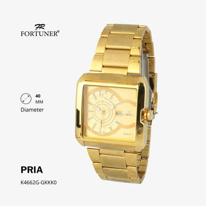 Fortuner Jam Tangan Analog Pria Water Resistant Horst