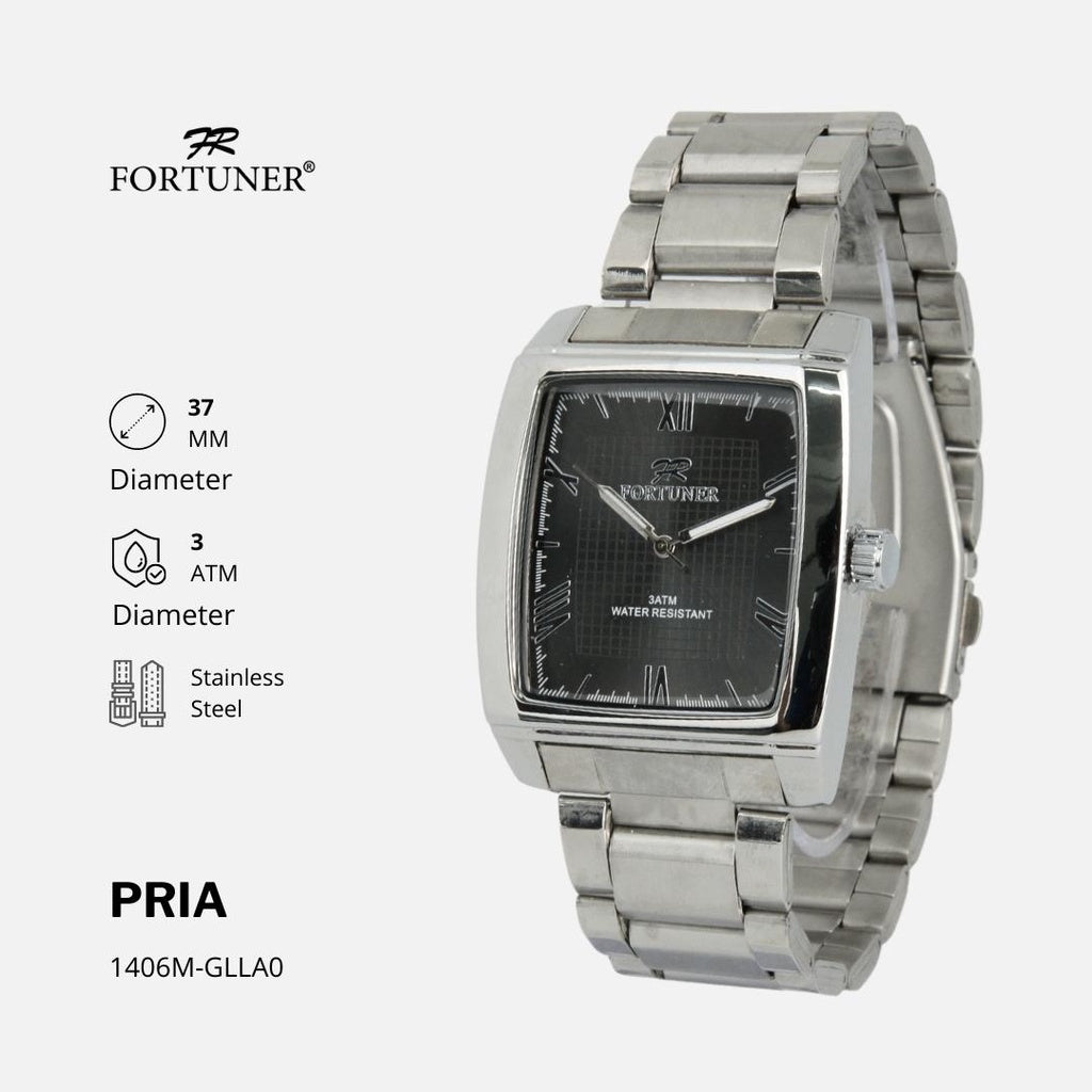 Fortuner Jam Tangan Pria Analog Formal Water Resistant Andon