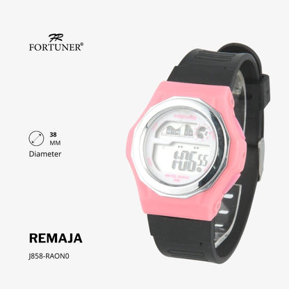 Fortuner Jam Tangan Remaja Digital Water Resist Neille