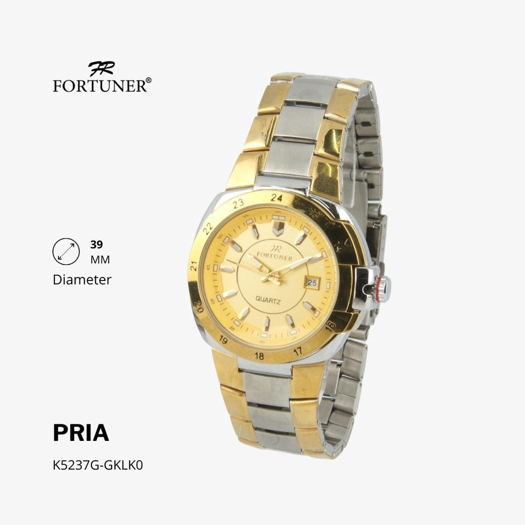 Fortuner Jam Tangan Analog Pria Water Resistant Hardwick