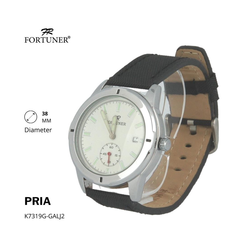 Fortuner Jam Tangan Analog Pria Water Resistant Hedley